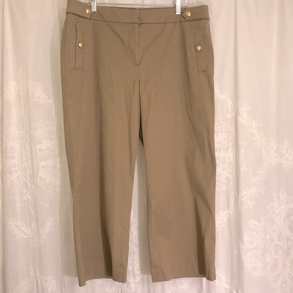 Talbots Pants - Talbots semi wide leg sailor pant